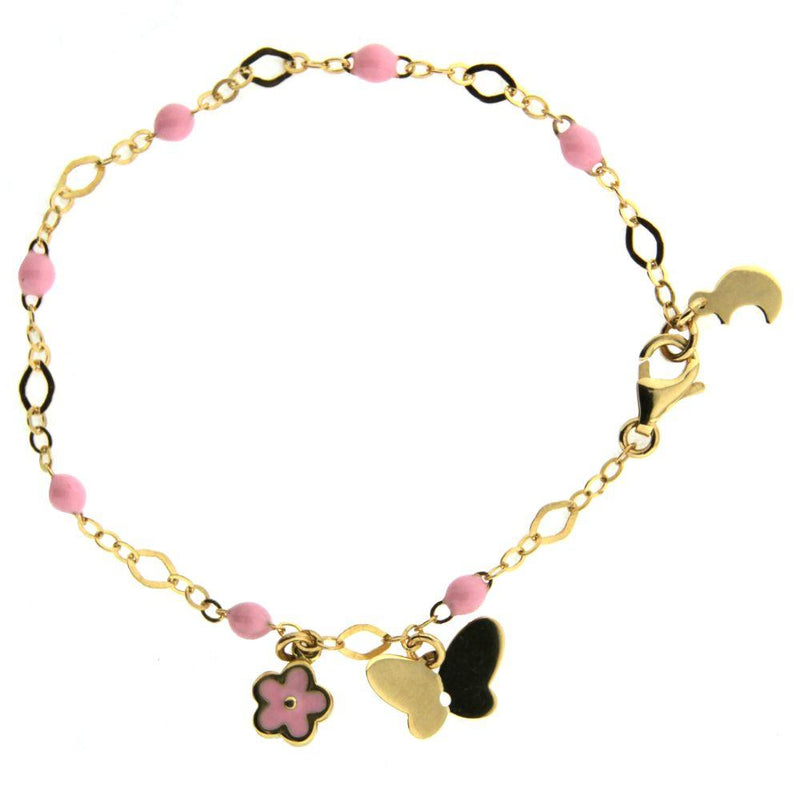 Pink Beads Bracelet