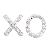 XO Diamond Studs