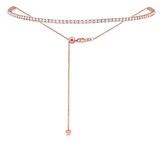 Adjustable Bolo Tennis Necklace