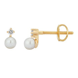 Pearl and Gem Earrings